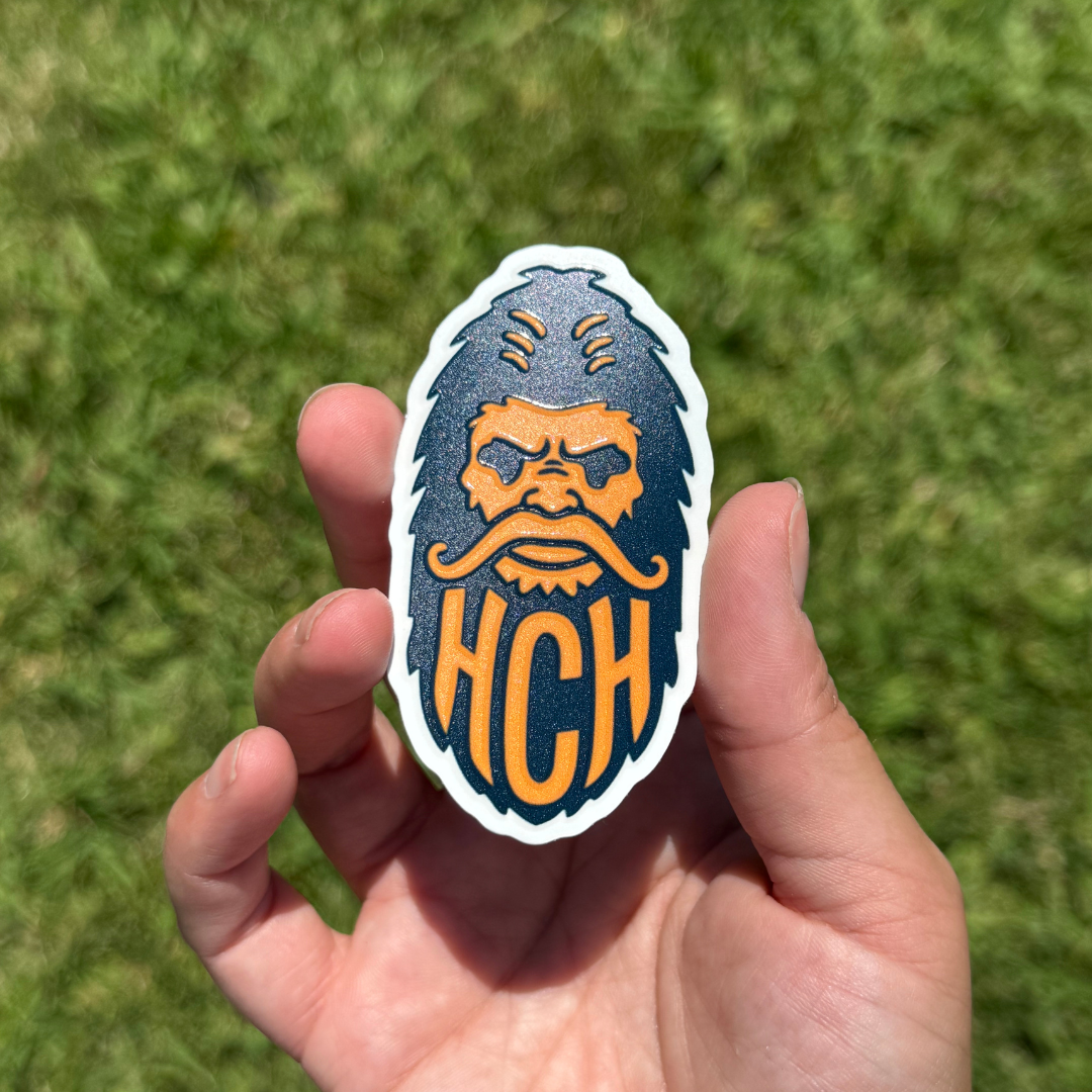 HCH Booger UV-Raised Sticker