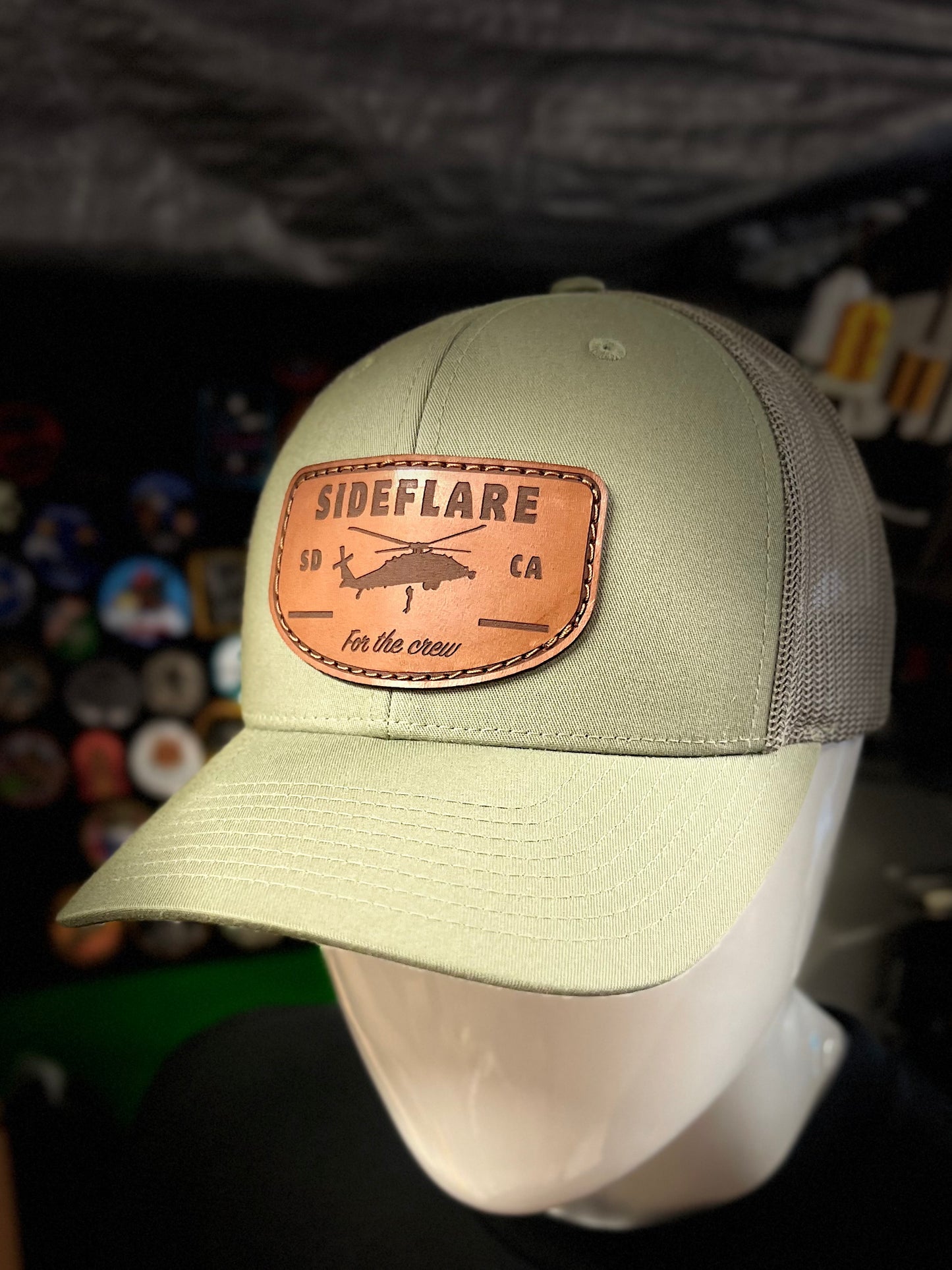 60S Flyer Leather Hat