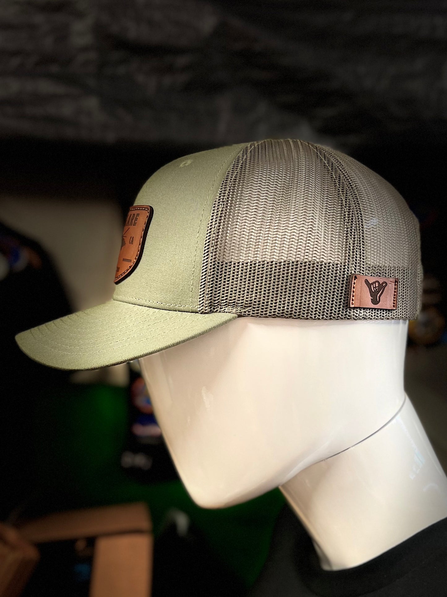 60S Flyer Leather Hat