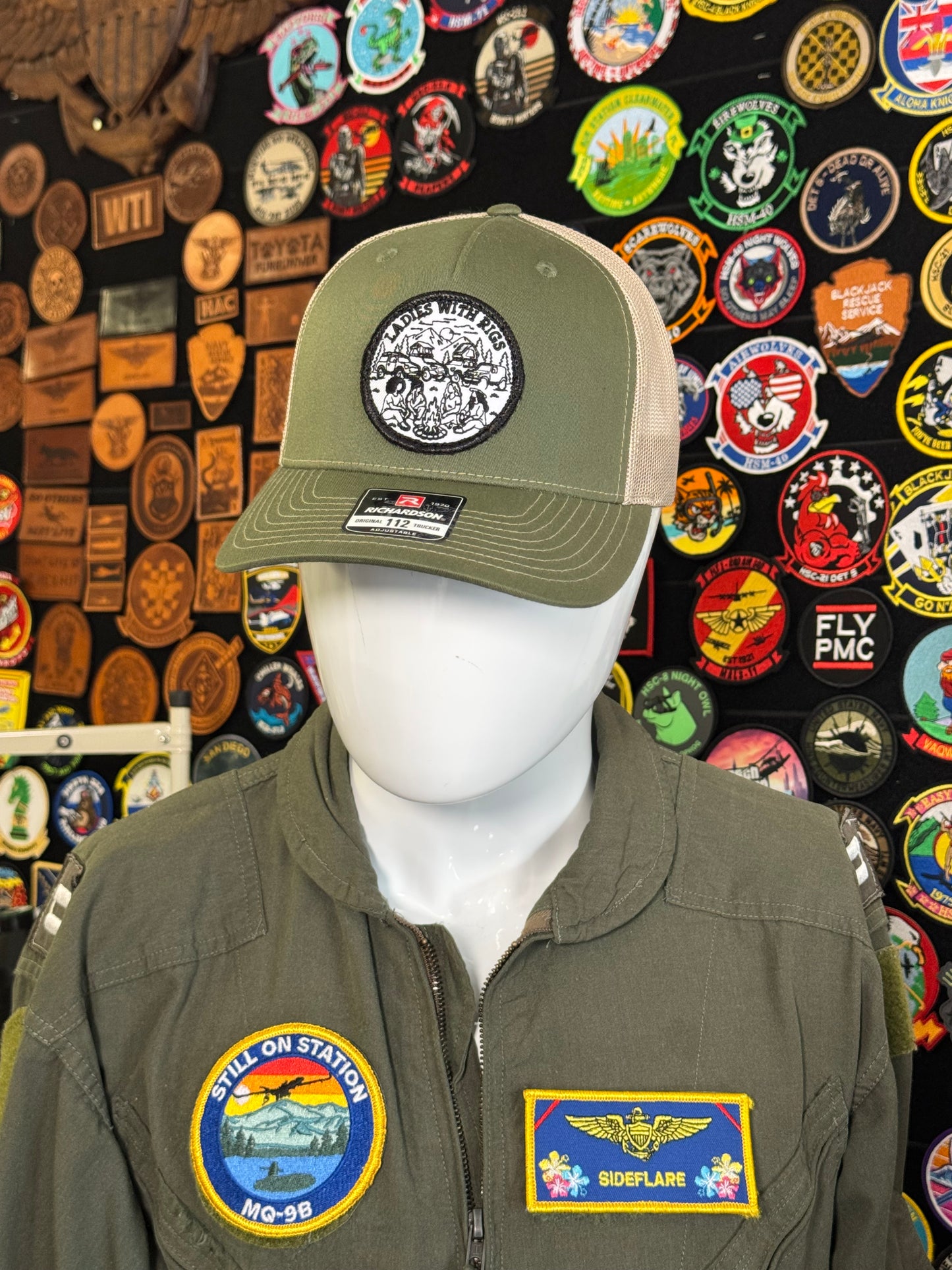 Ladies With Rigs Embroidered Patch Hat