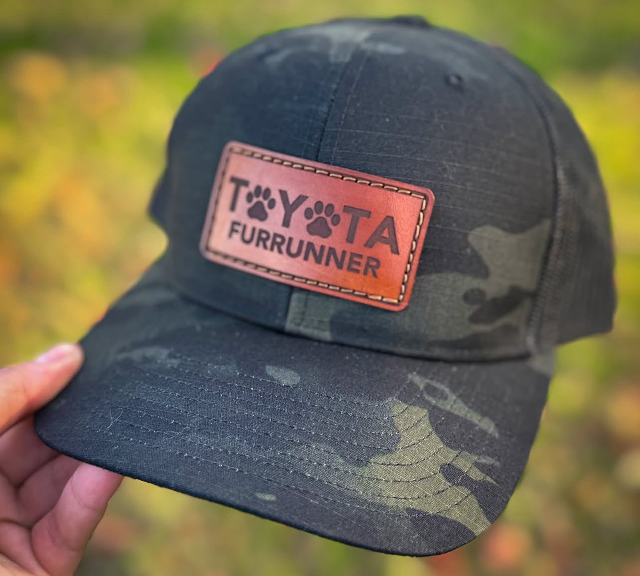 Furrunner Leather Patch Hat