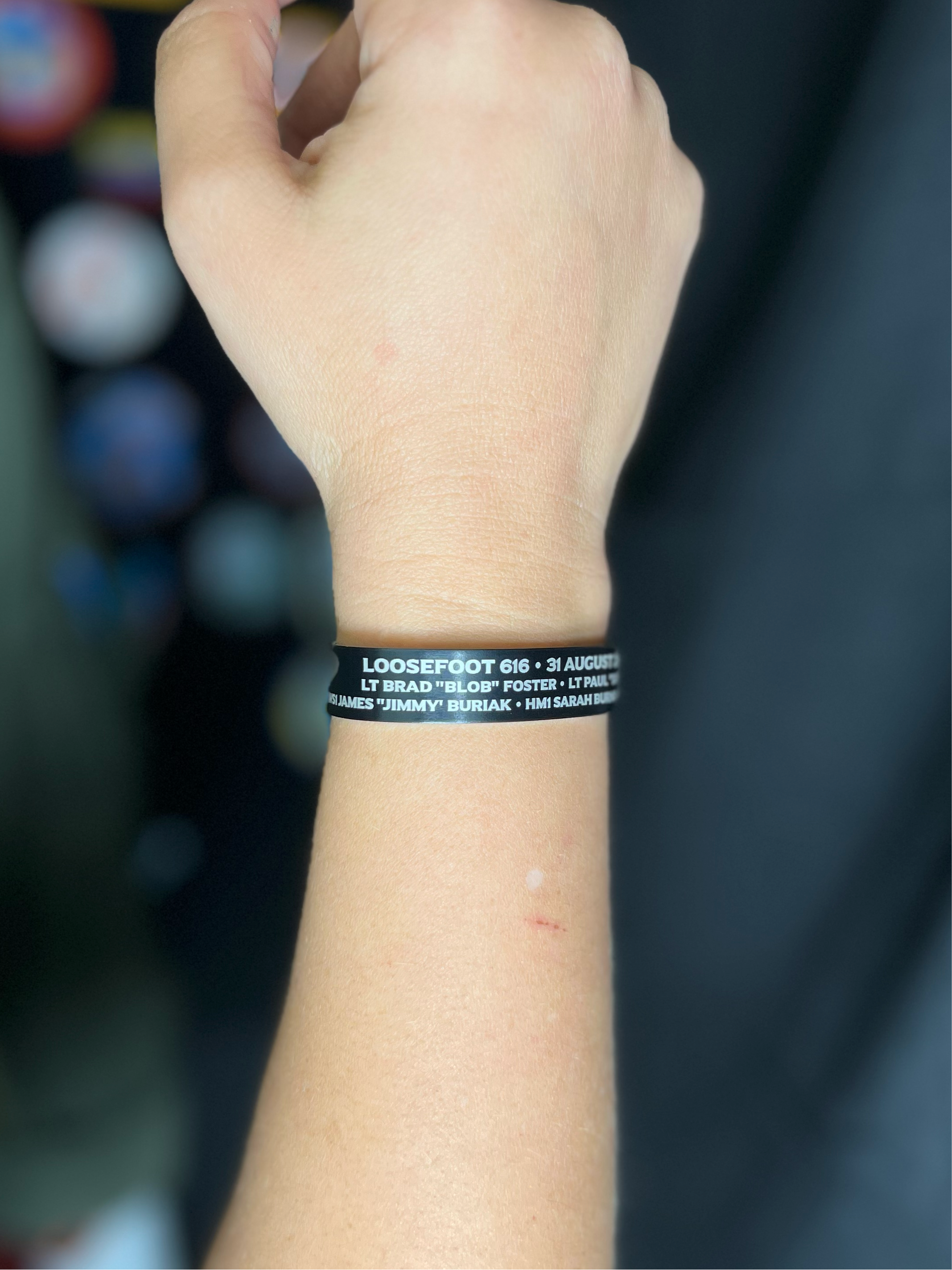 LOOSEFOOT 616 Memorial Bracelet – Sideflare LOOSEFOOT 616 Memorial Bracelet – Sideflare