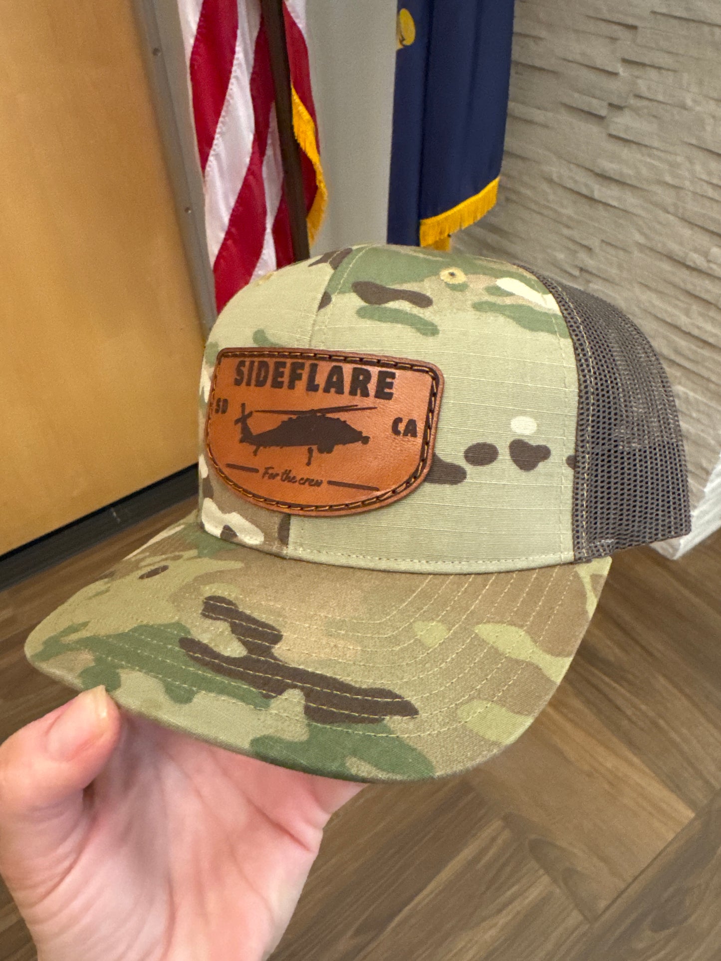 The Sierra Leather Patch Hat