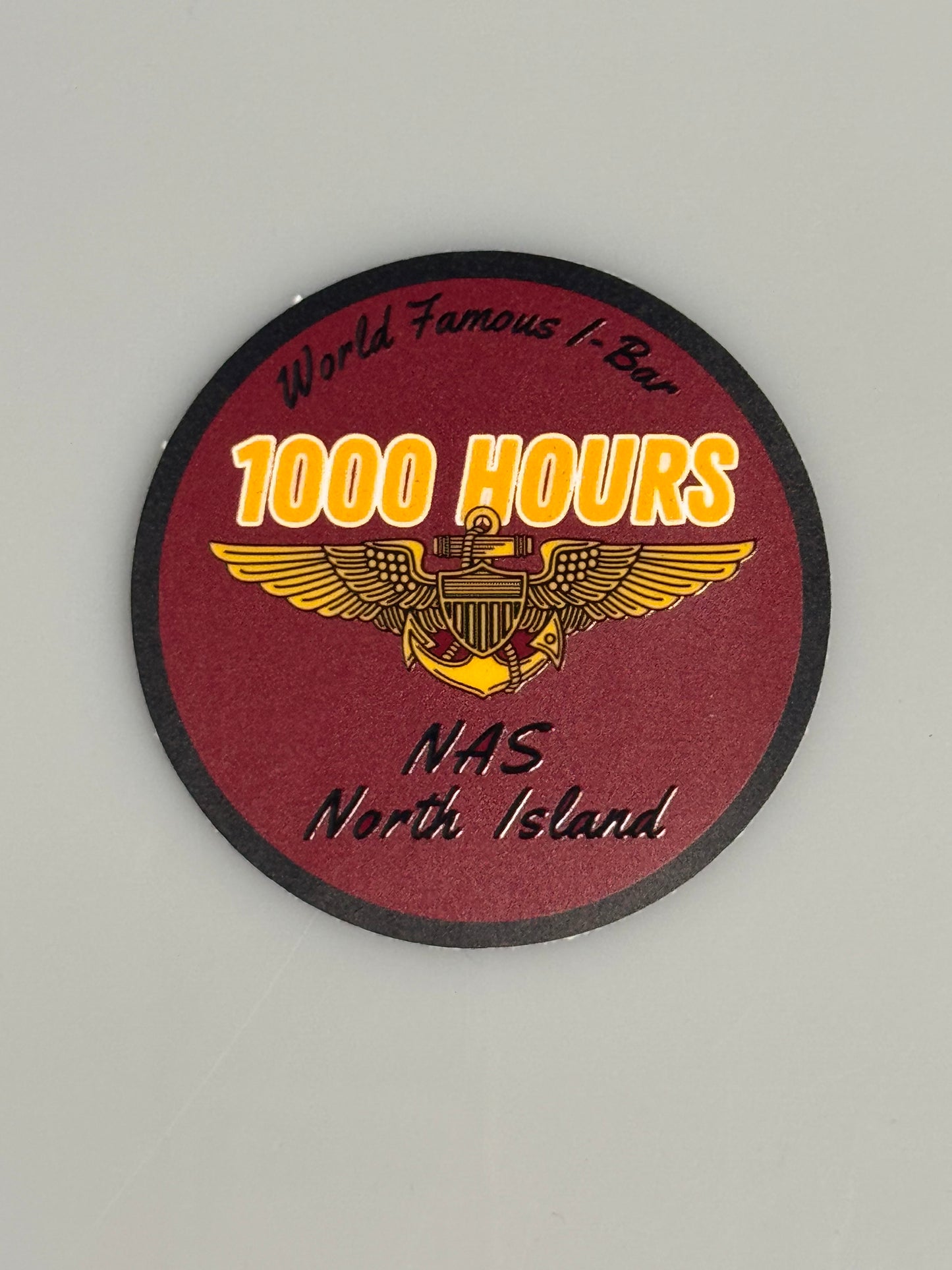 🍺 1000 Hours I-Bar Sticker