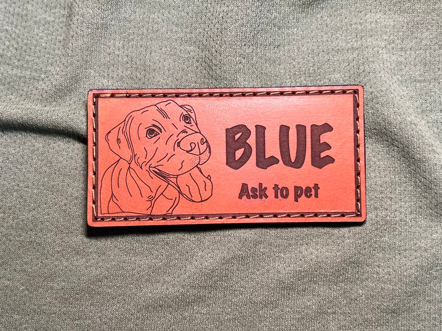 Pup Profile Collab: Leather Dog Name Tags