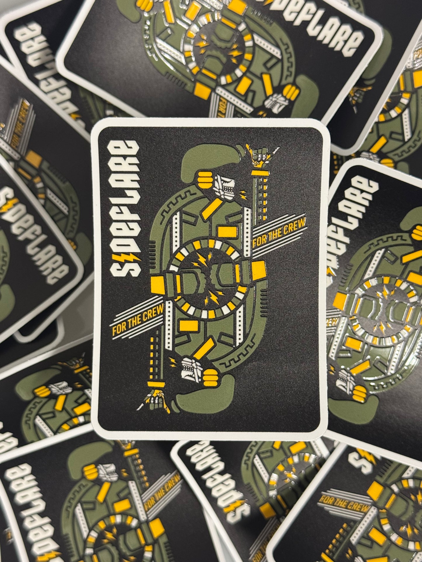 🃏The SF HOUSE CARD Sticker