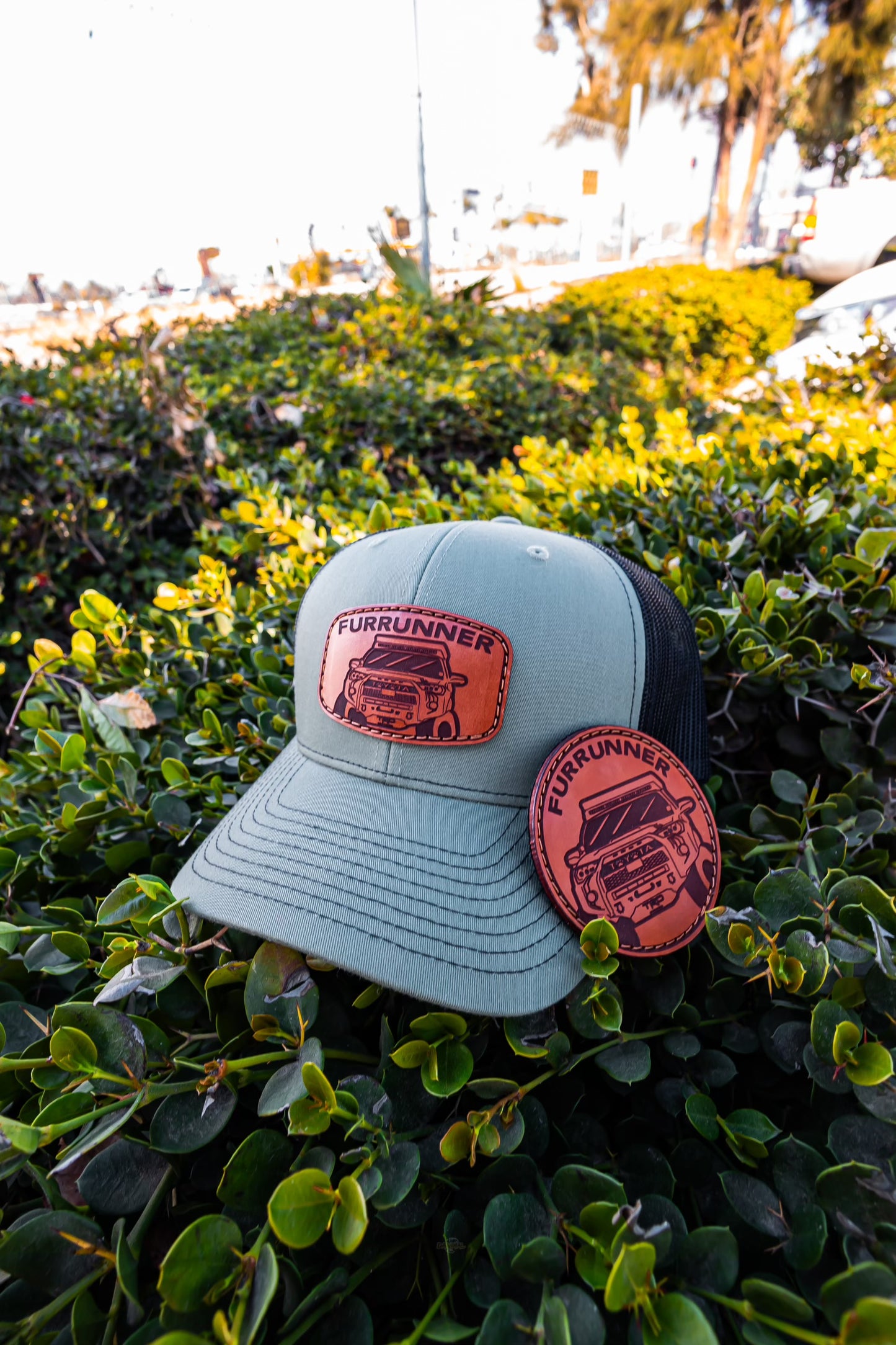 NEW! @thefurrunner Grill Leather Patch