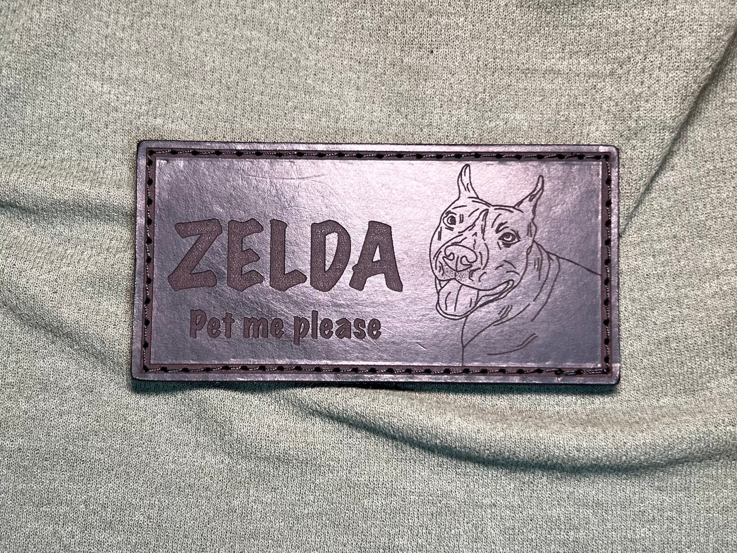 Pup Profile Collab: Leather Dog Name Tags