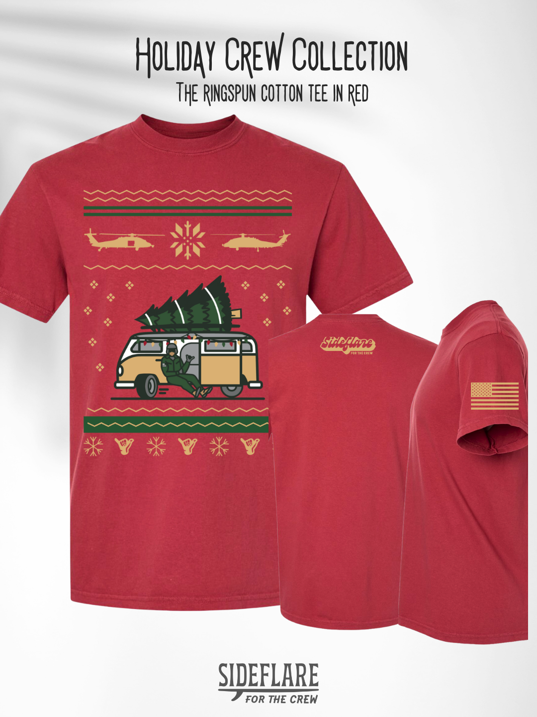 Flightline Holiday Tee – Sideflare