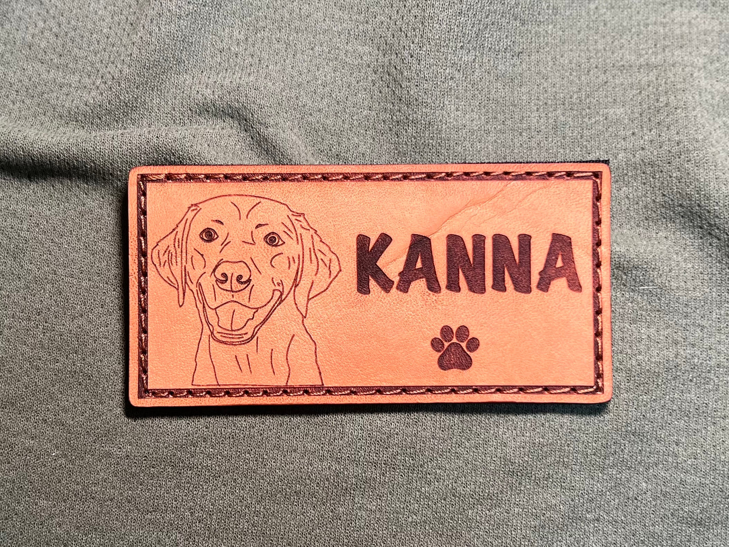 Pup Profile Collab: Leather Dog Name Tags