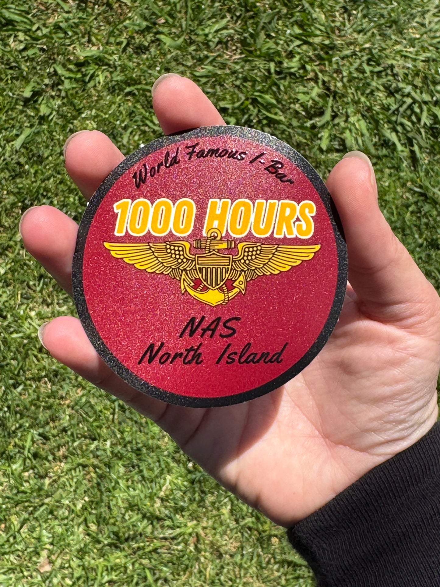 🍺 1000 Hours I-Bar Sticker