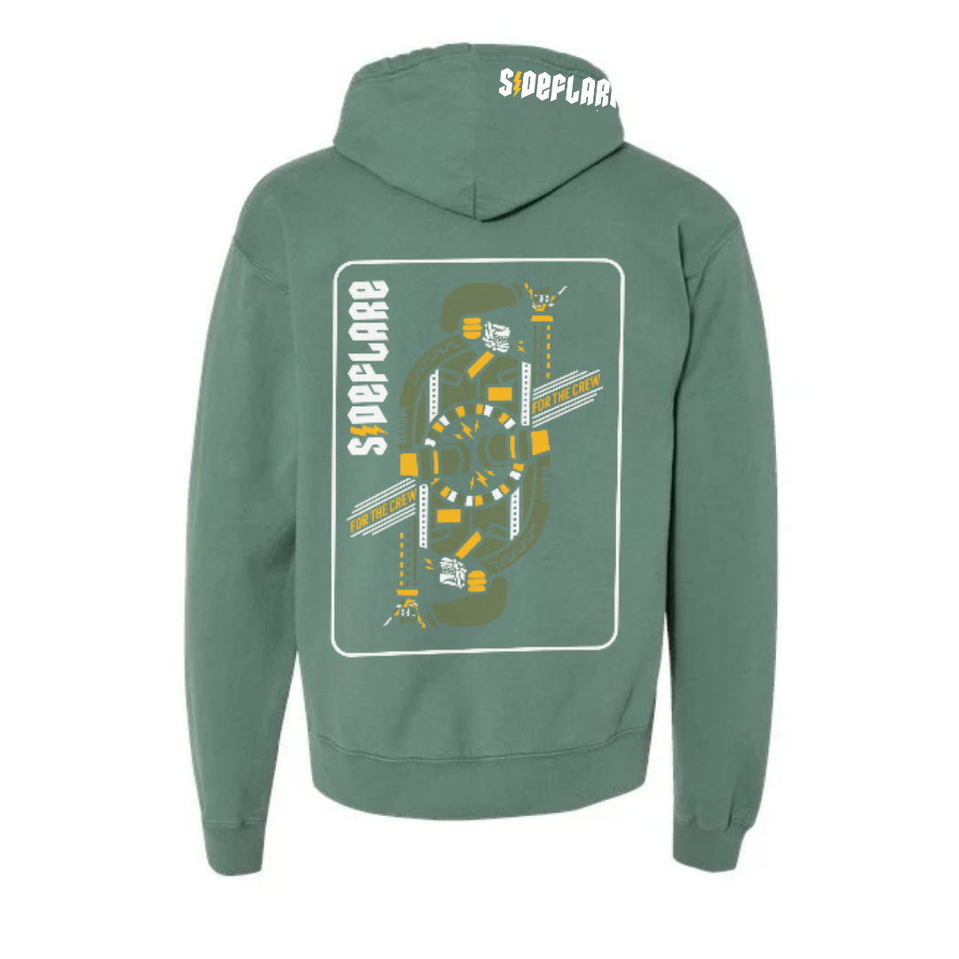 SIDEFLARE HOUSE CARD HOODIE