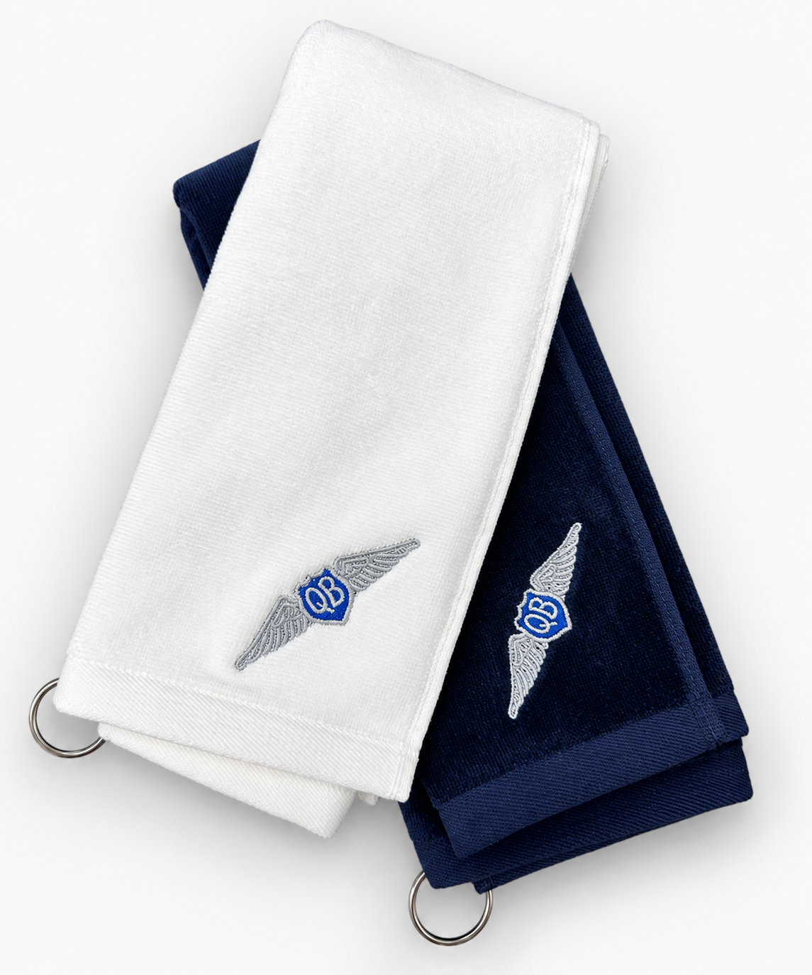 QB Embroidered Golf Towel