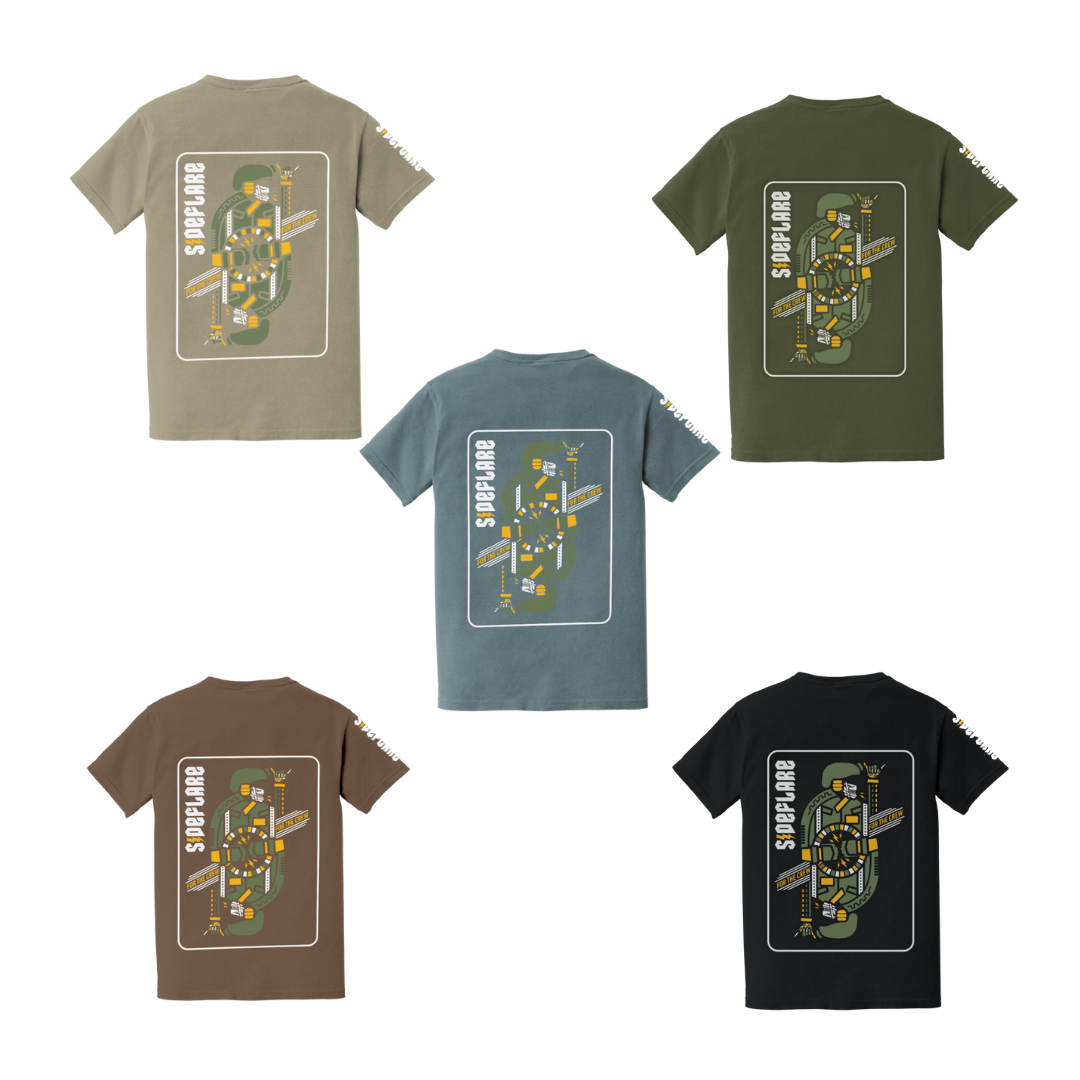 SIDEFLARE House Card Pocket Tee