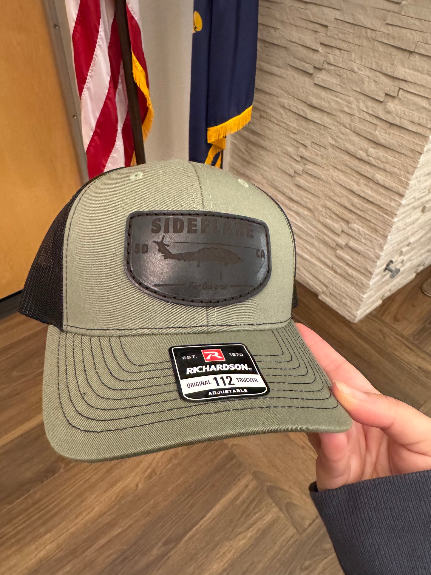 The Romeo Leather Patch Hat