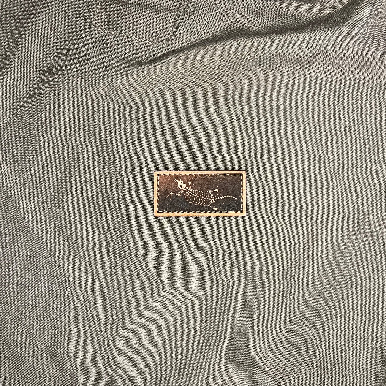 Leather Pen Tab Patch