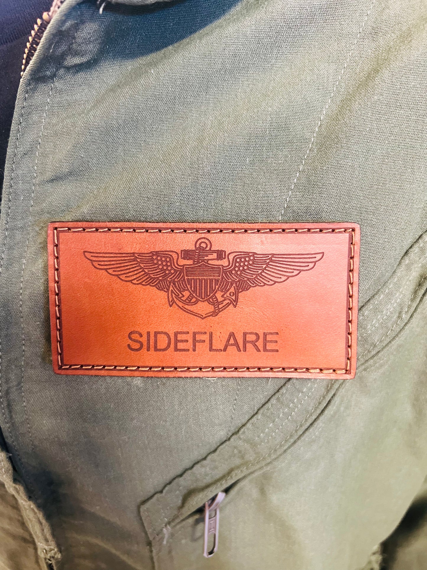 Leather Name Tag