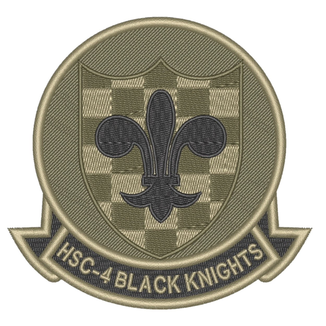 HSC-4 Crest Olive Drab Patch