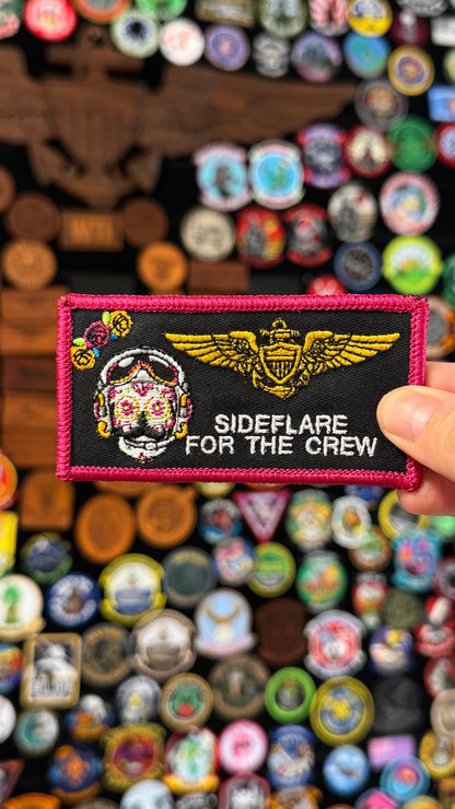 Candy Skull Custom Name Tag