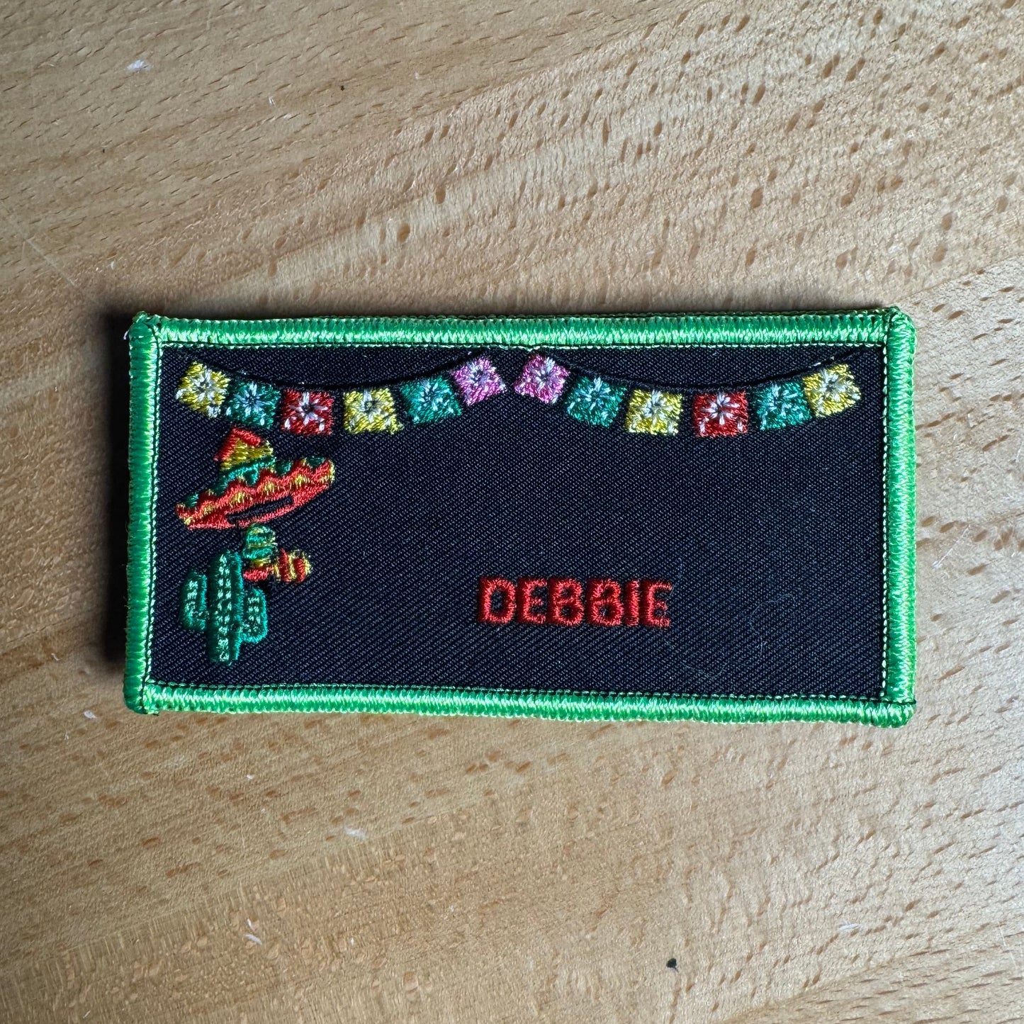 Cinco De Mayo: Flight Suit Name Tag