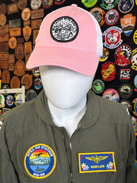 Ladies With Rigs Embroidered Patch Hat