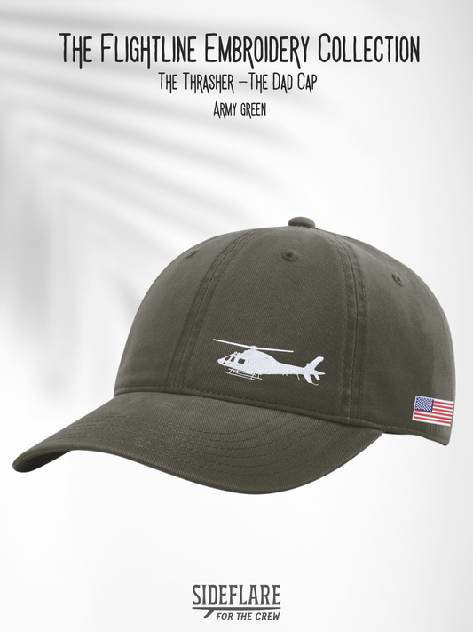 Flightline Embroidered Dad Hat | The Thrasher