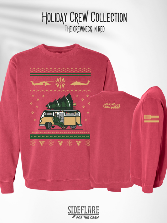 Flightline Holiday Crewneck