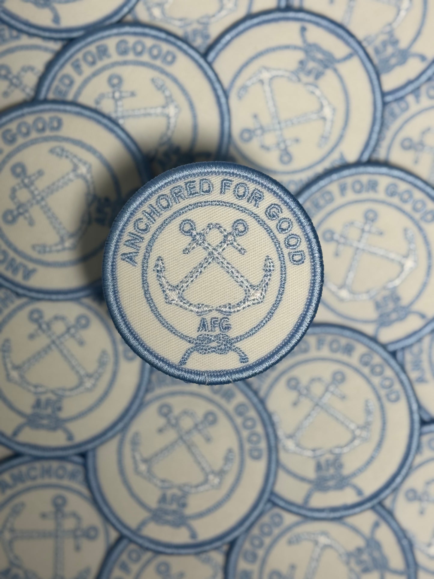 Anchored for Good Logo Patch