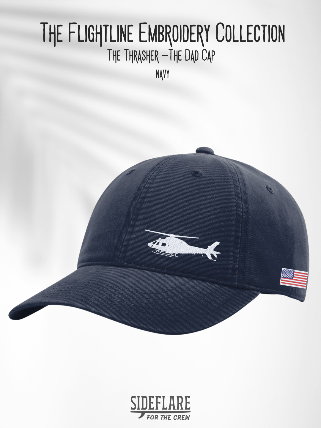 Flightline Embroidered Dad Hat | The Thrasher