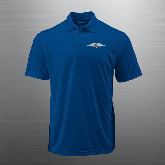 Quiet Birdmen Performance Golf Polo