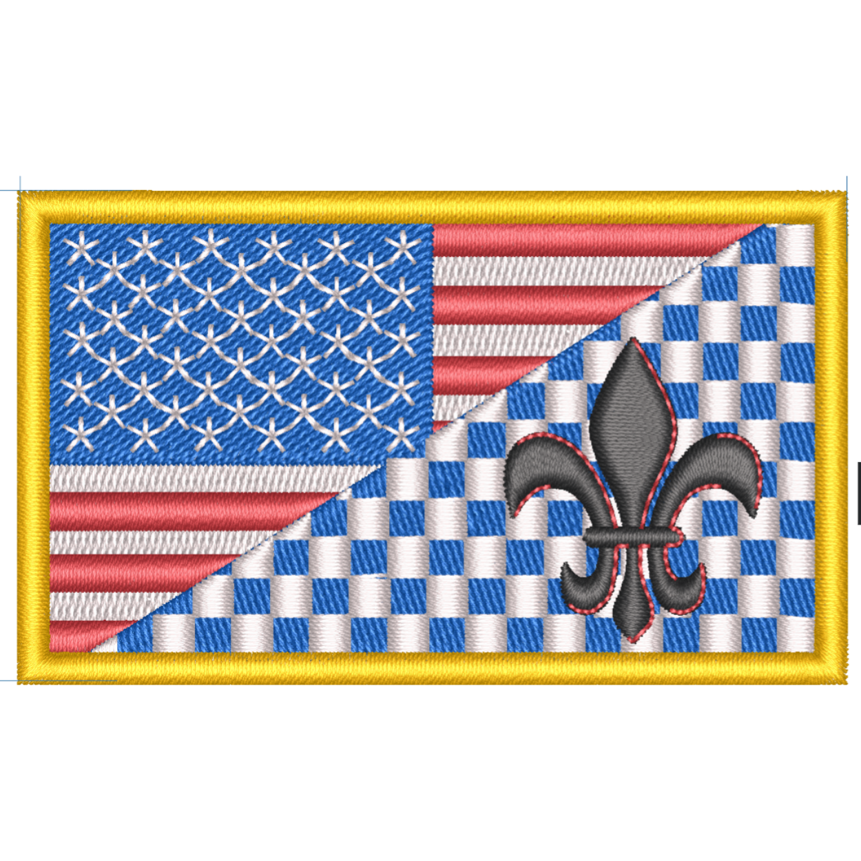 HSC-4 Flag Patch