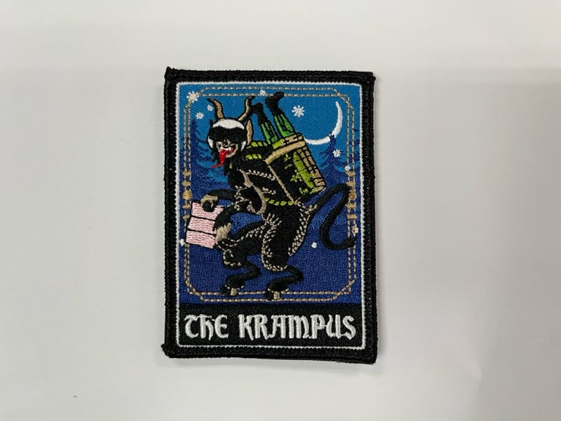 The Krampus Patch Embrodiered