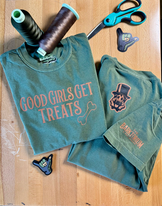 GOOD GIRLS GET TREATS | The Barktorium Tee