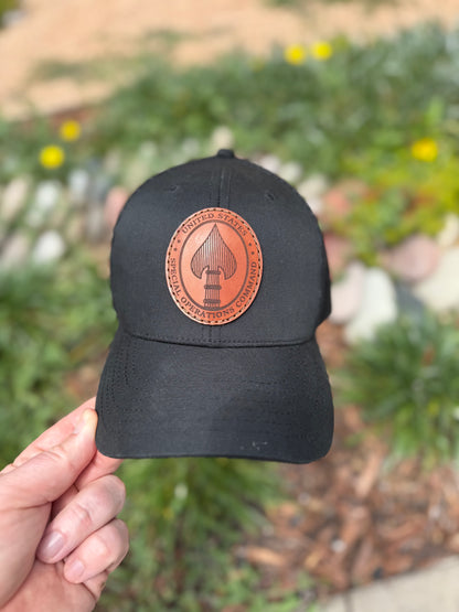 SOCOM leather patch hat
