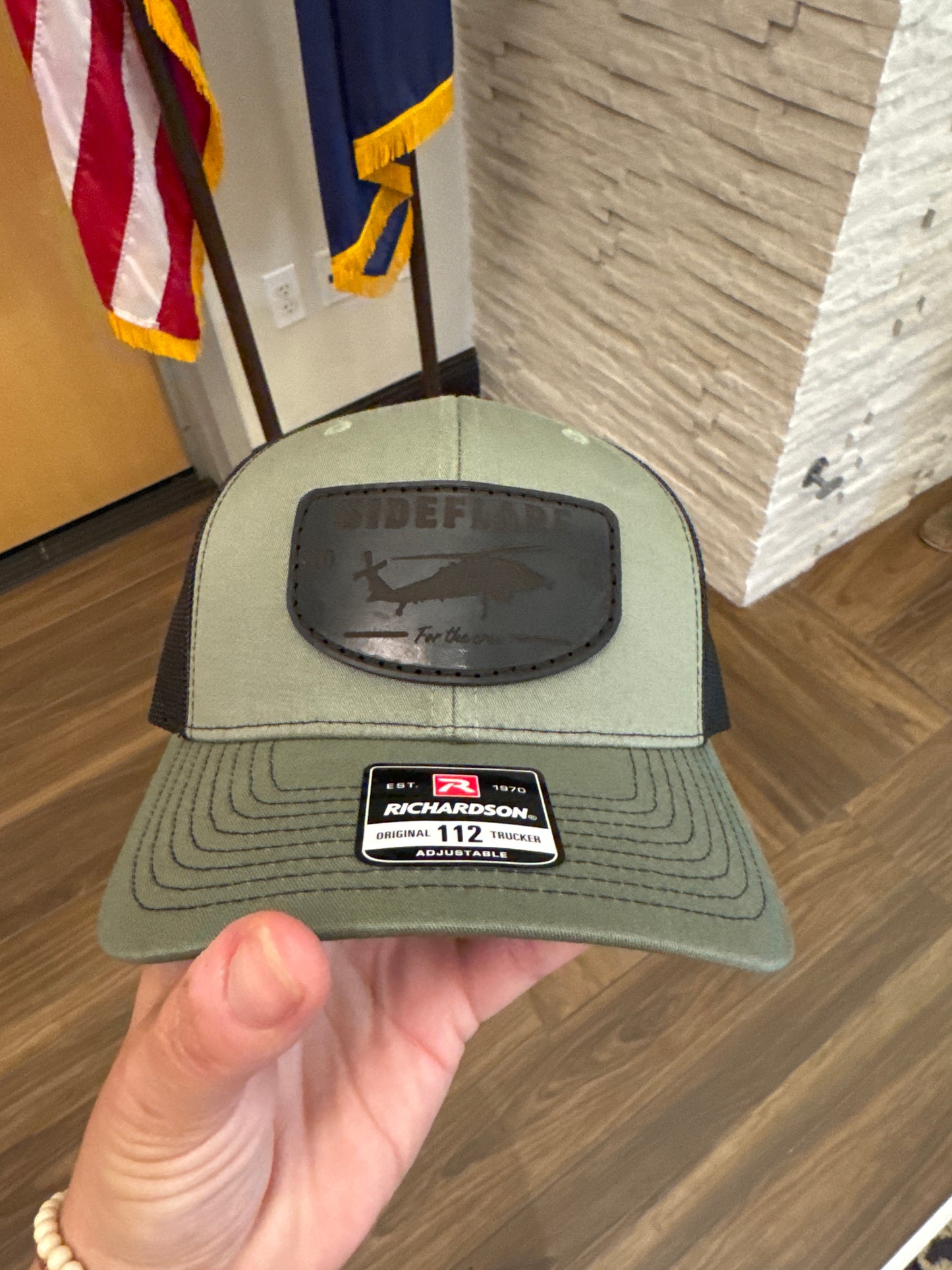 The Sierra Leather Patch Hat