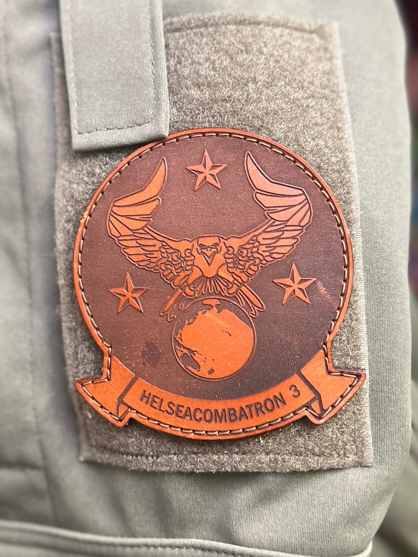 HSC-3 Leather Patch 4”