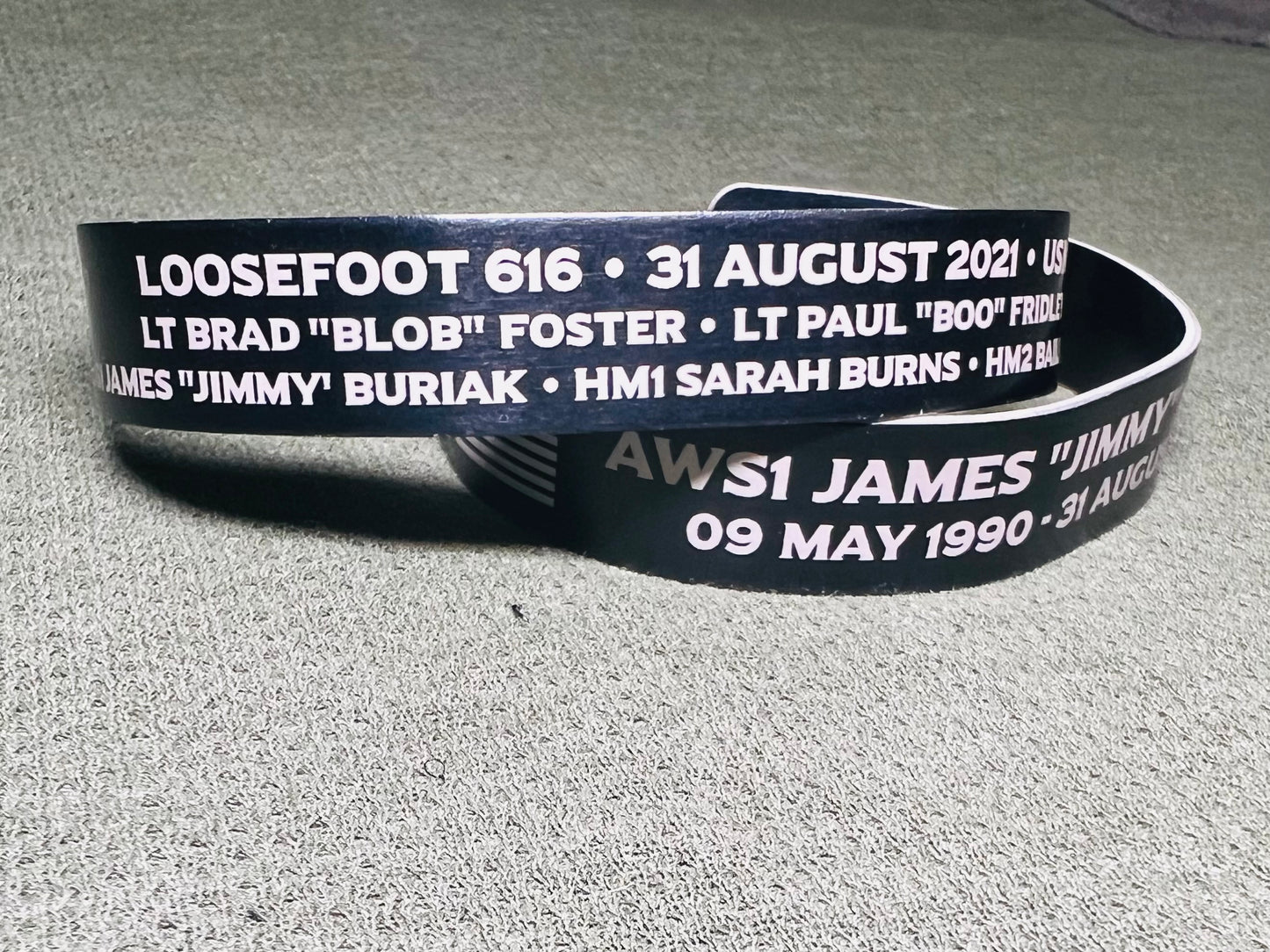 LOOSEFOOT 616 Memorial Bracelet
