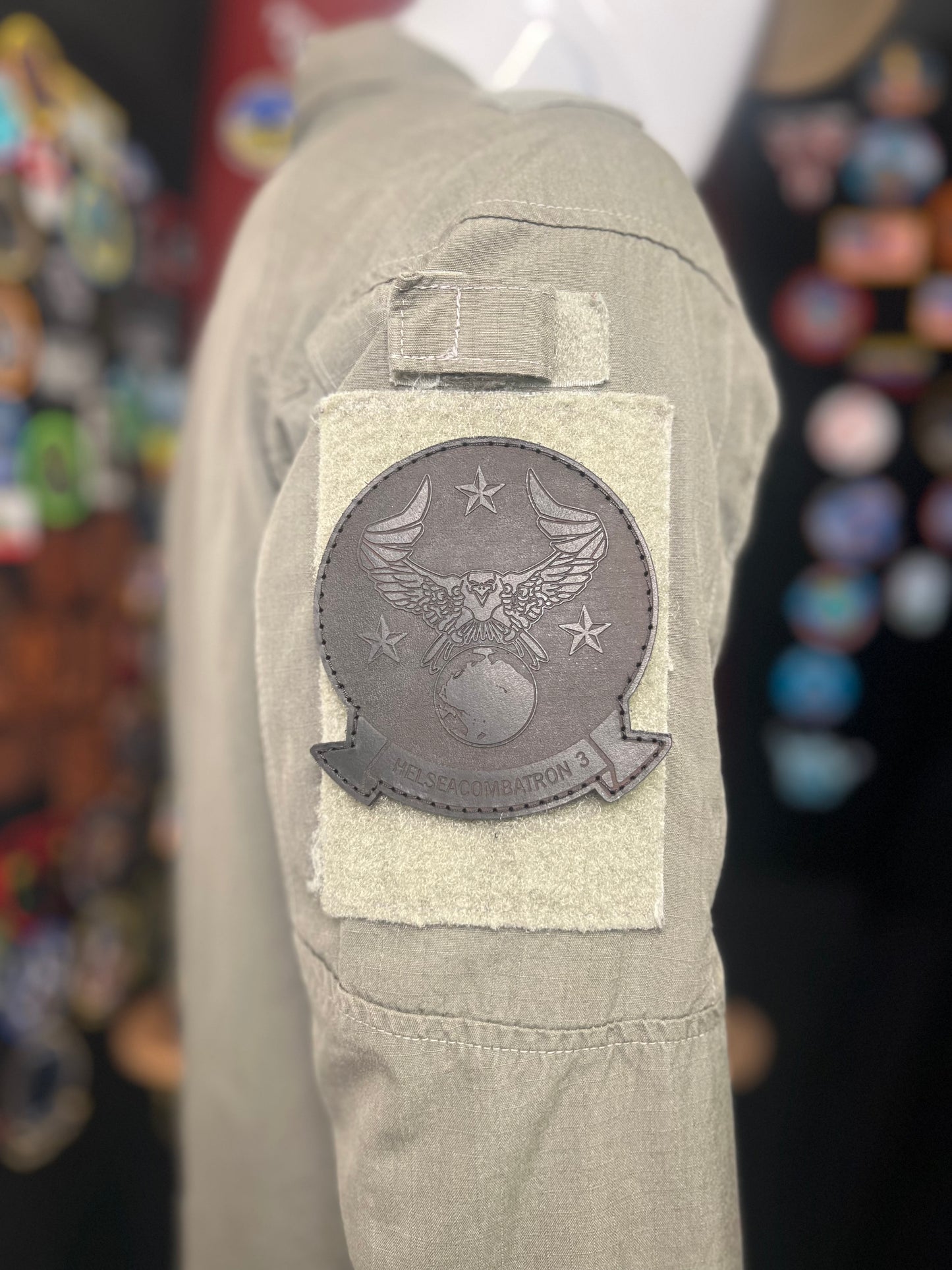 HSC-3 Leather Patch 4”