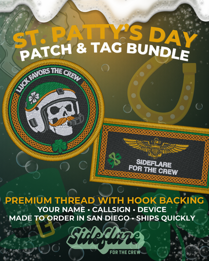 🇮🇪 Saint Patrick’s Day Patch & Tag Bundle ☘️
