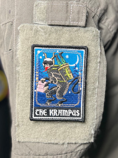 The Krampus Patch Embrodiered