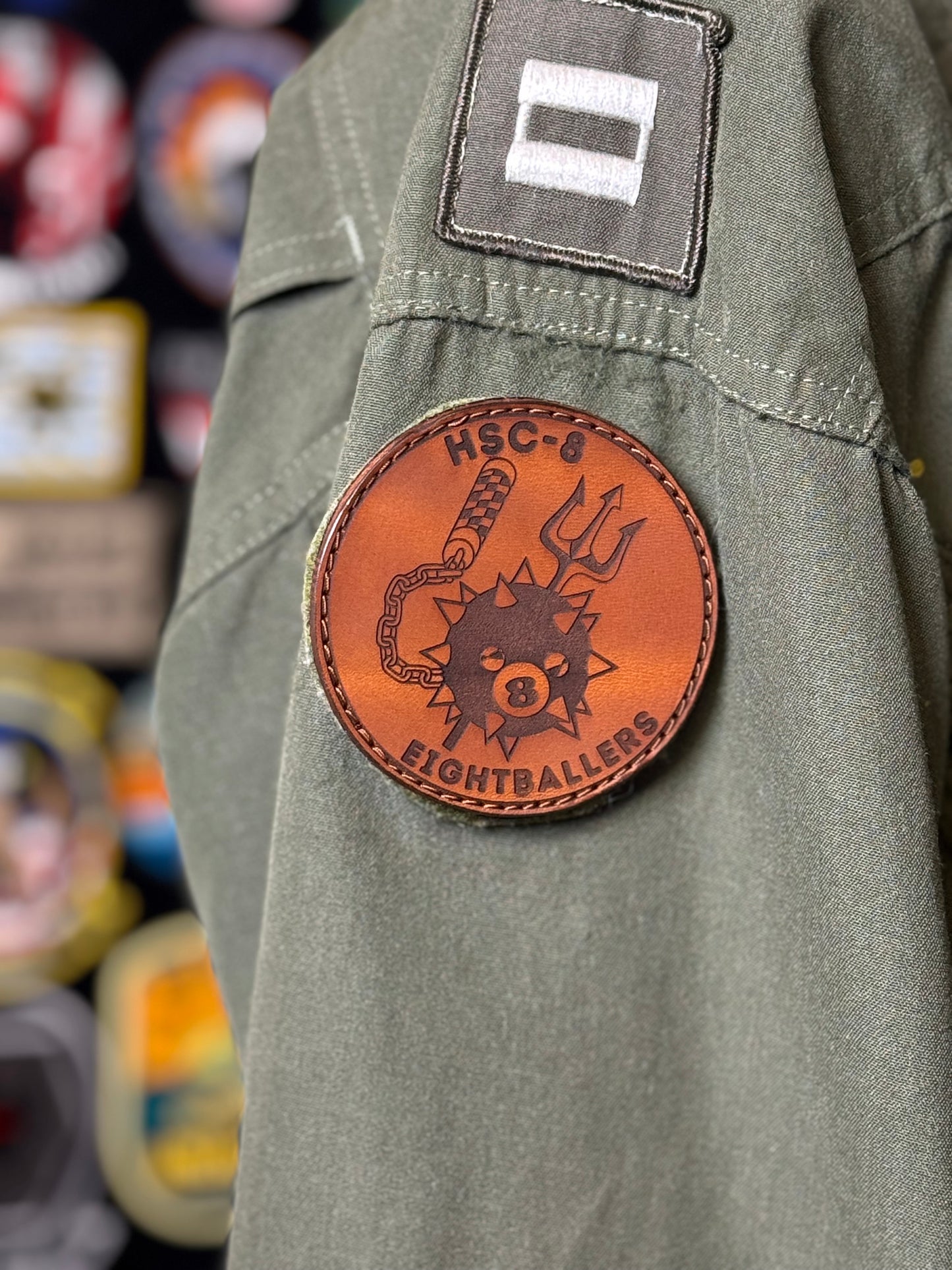 HSC Soft Patch EXCLUSIVE 3”Leather Patches
