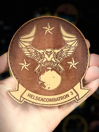 HSC-3 Leather Patch 4”