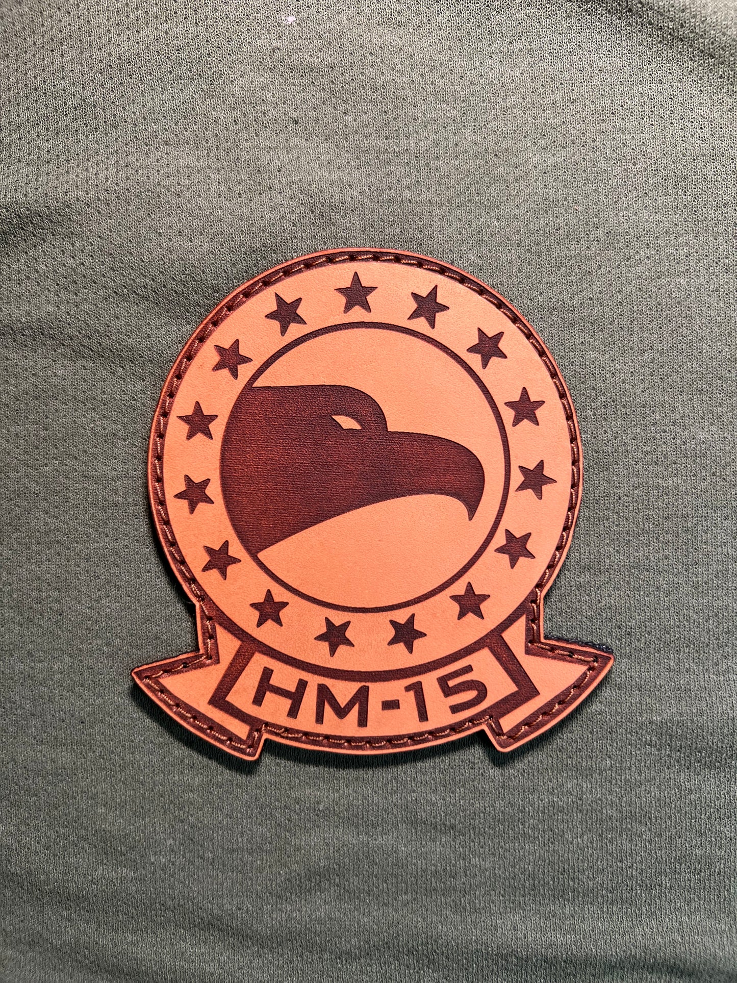 HM-15 Leather Patch 4”