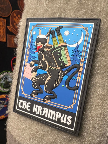 The Krampus patch in PVC