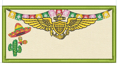 Cinco De Mayo: Flight Suit Name Tag