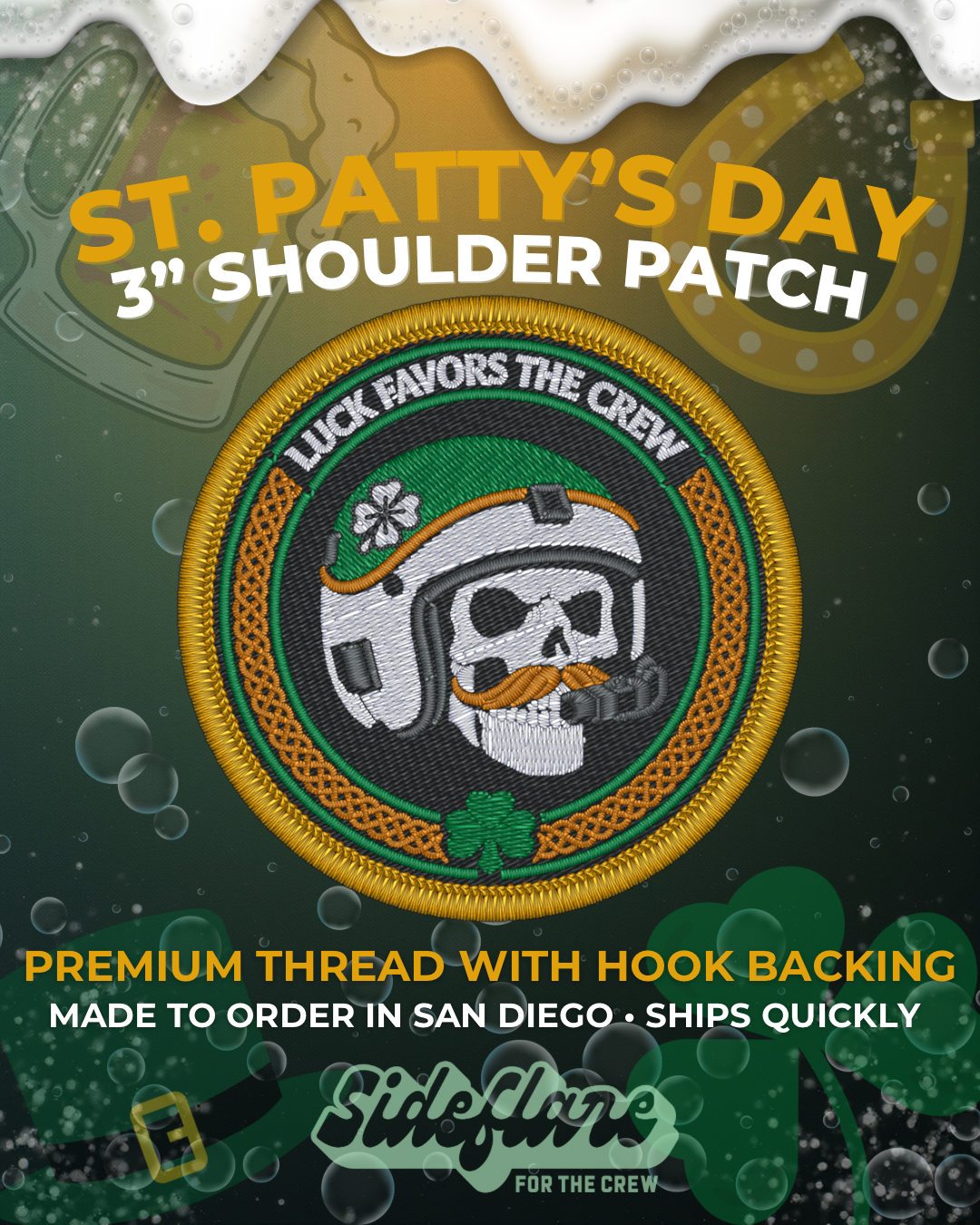 St. Patty’s Day Shoulder Patch 🇮🇪