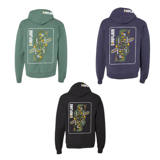 SIDEFLARE HOUSE CARD HOODIE