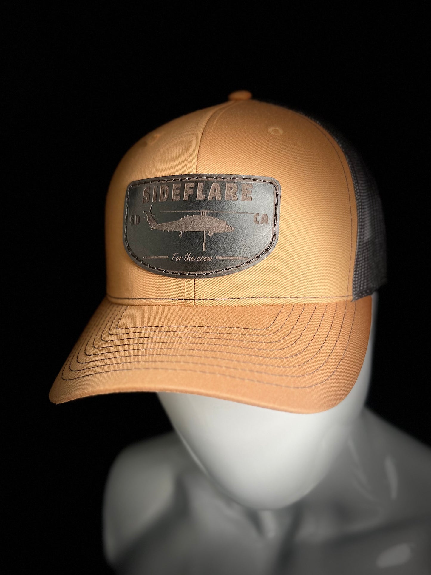 The Romeo Leather Patch Hat