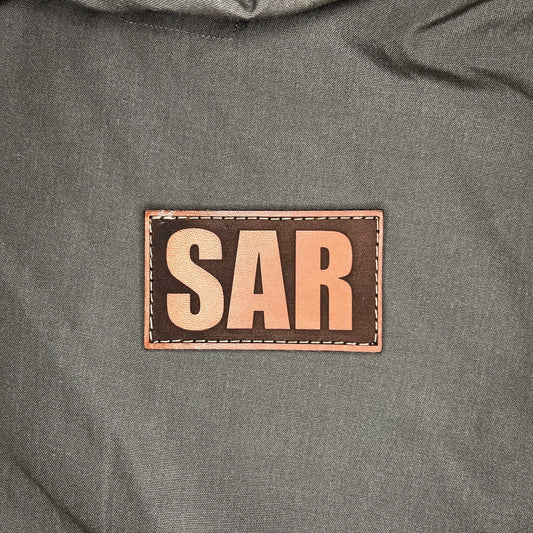 Search and Rescue (SAR) Leather Patch