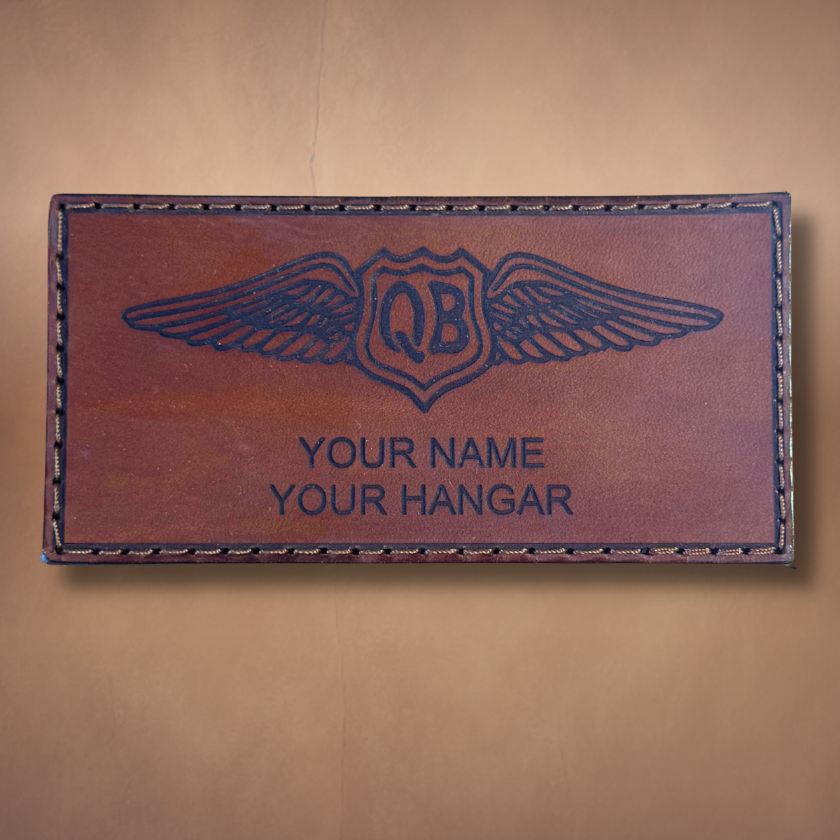 Leather Flightsuit Nametags